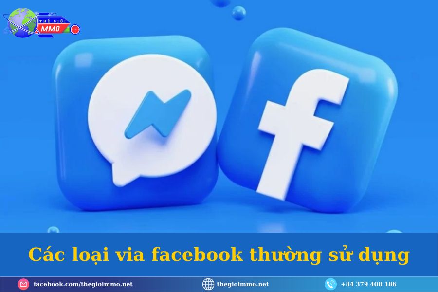 Via facebook dùng để làm gì ? 4 Cac loai via facebook thuong su dung
