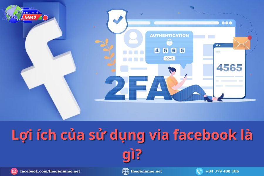 Các loại via 4 Loi ich cua su dung via facebook la gi