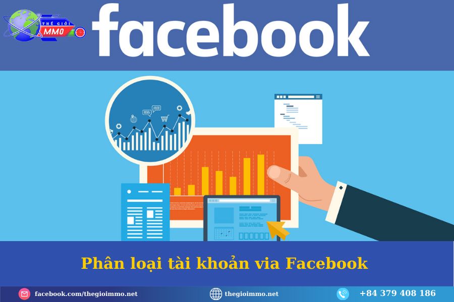 Via Facebook chạy quảng cáo là gì? các loại via chạy quảng cáo facebook 2 Phan loai tai khoan via Facebook