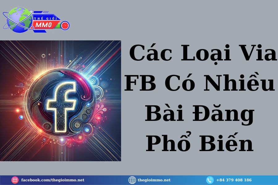 Mua Via Facebook Có Nhiều Bài Đăng: Những Điều Bạn Cần Biết 3 Các Loại Via FB Có Nhiều Bài Đăng Phổ Biến