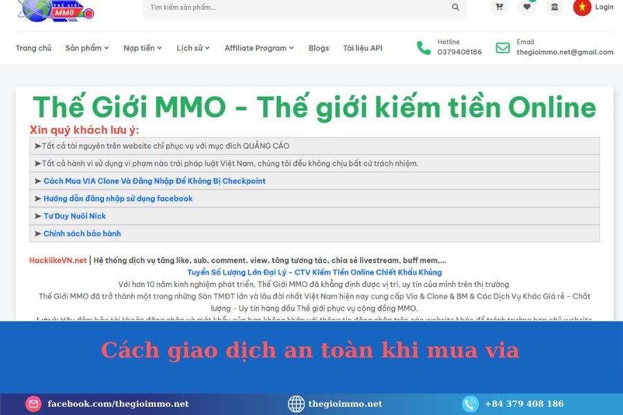 Khái niệm về via Facebook dùng trong marketing 3 Cach giao dich an toan khi mua via compressed